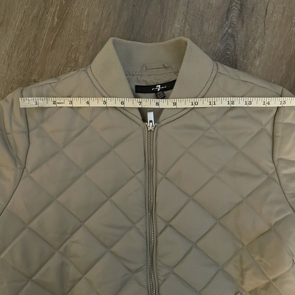 7 for all mankind bomber jacket - Picture 9 of 10